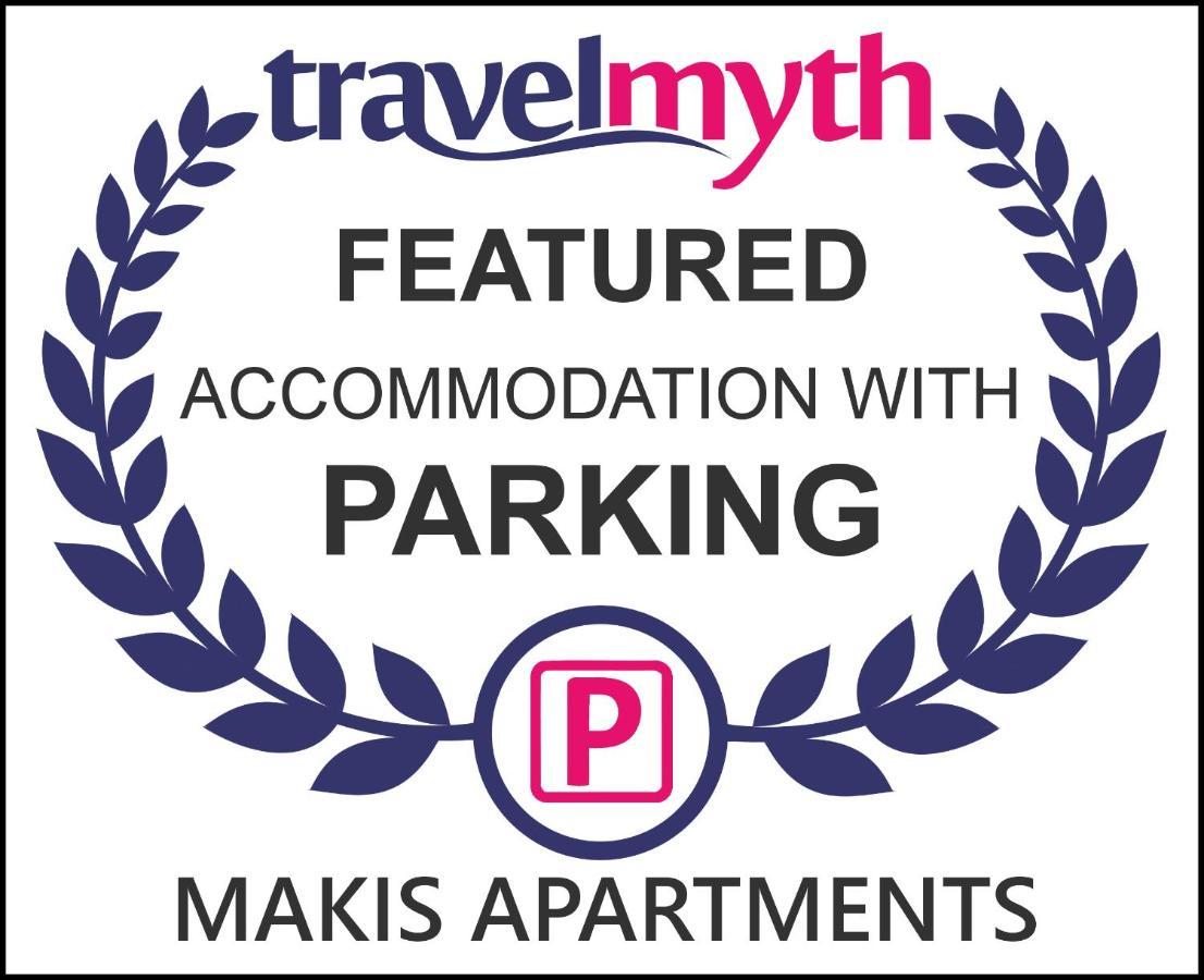 Makis Apartments อาร์ริลลาส ภายนอก รูปภาพ
