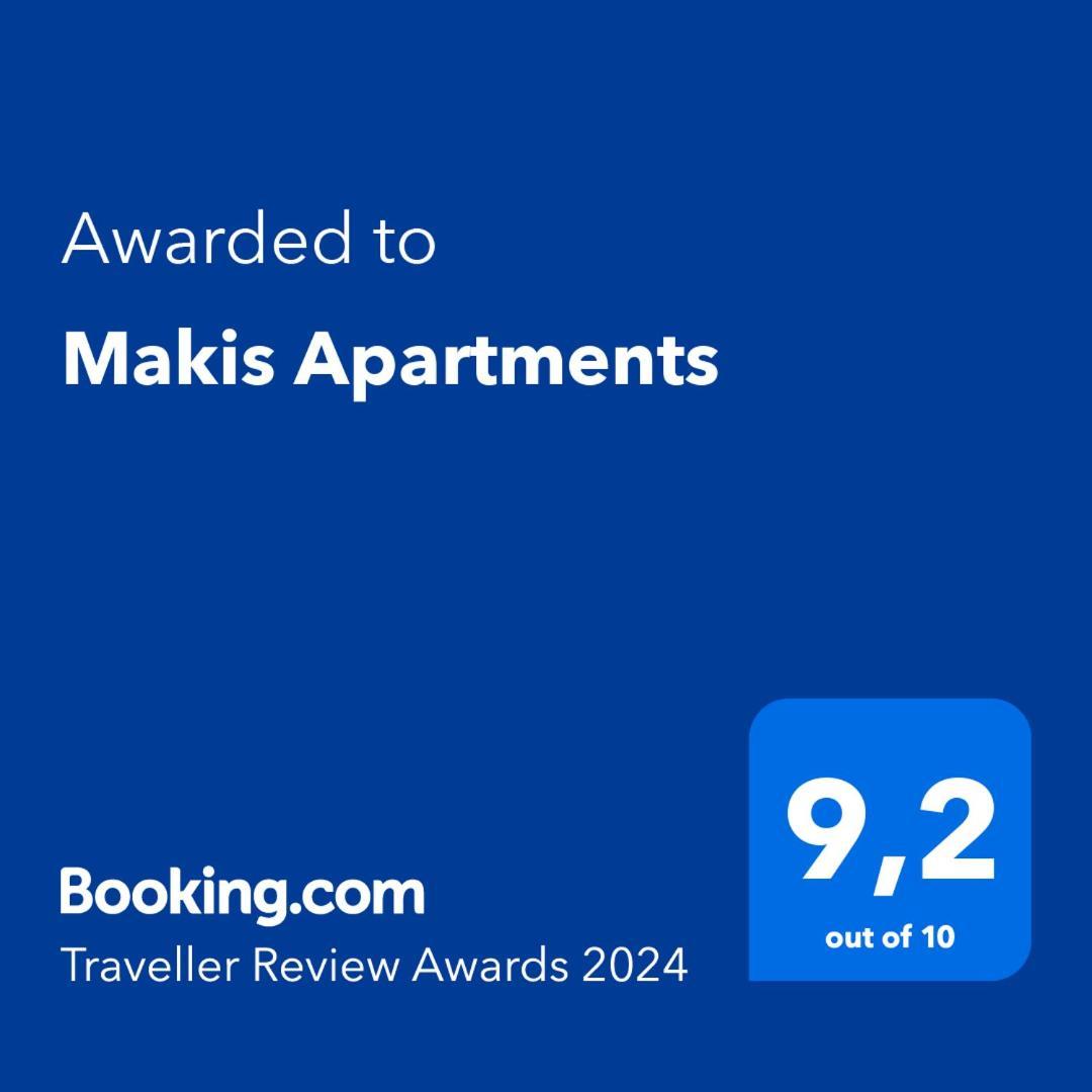 Makis Apartments อาร์ริลลาส ภายนอก รูปภาพ